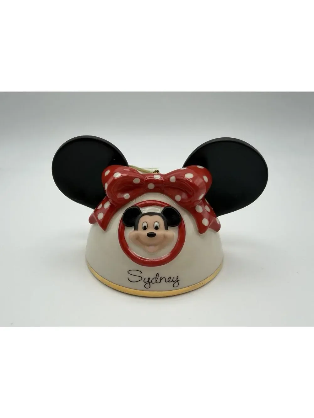 Lenox Disney Minnie Mouse Ears Ornament My Own Mickey Ears Personalized Sydney